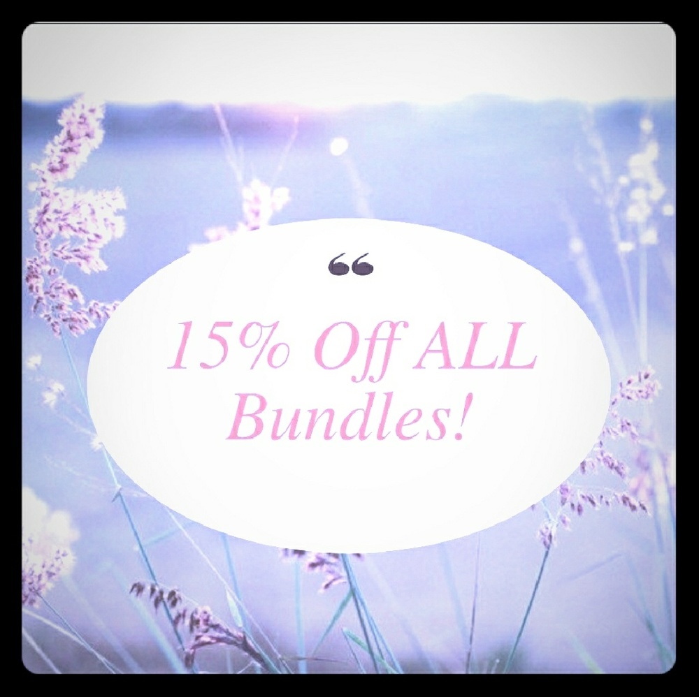 🌹I offer 15% off all bundles of 2 items of more!